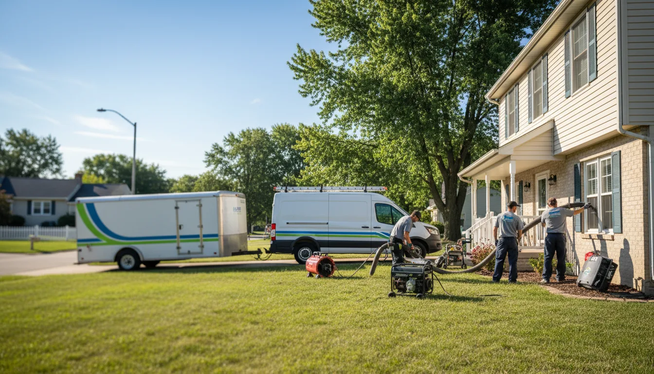 Flooded Basement Restoration And Cleanup With Repair in Trempealeau, WI near me